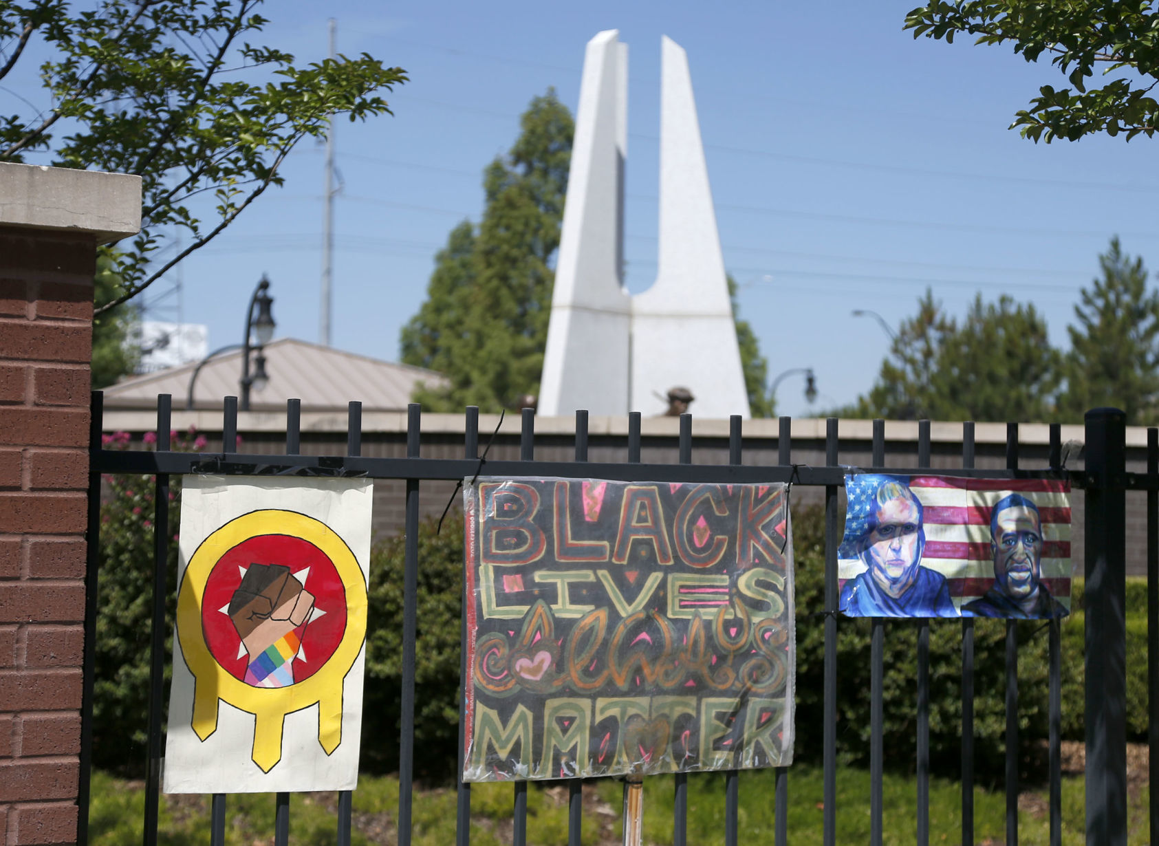 John Hope Reconciliation Park art